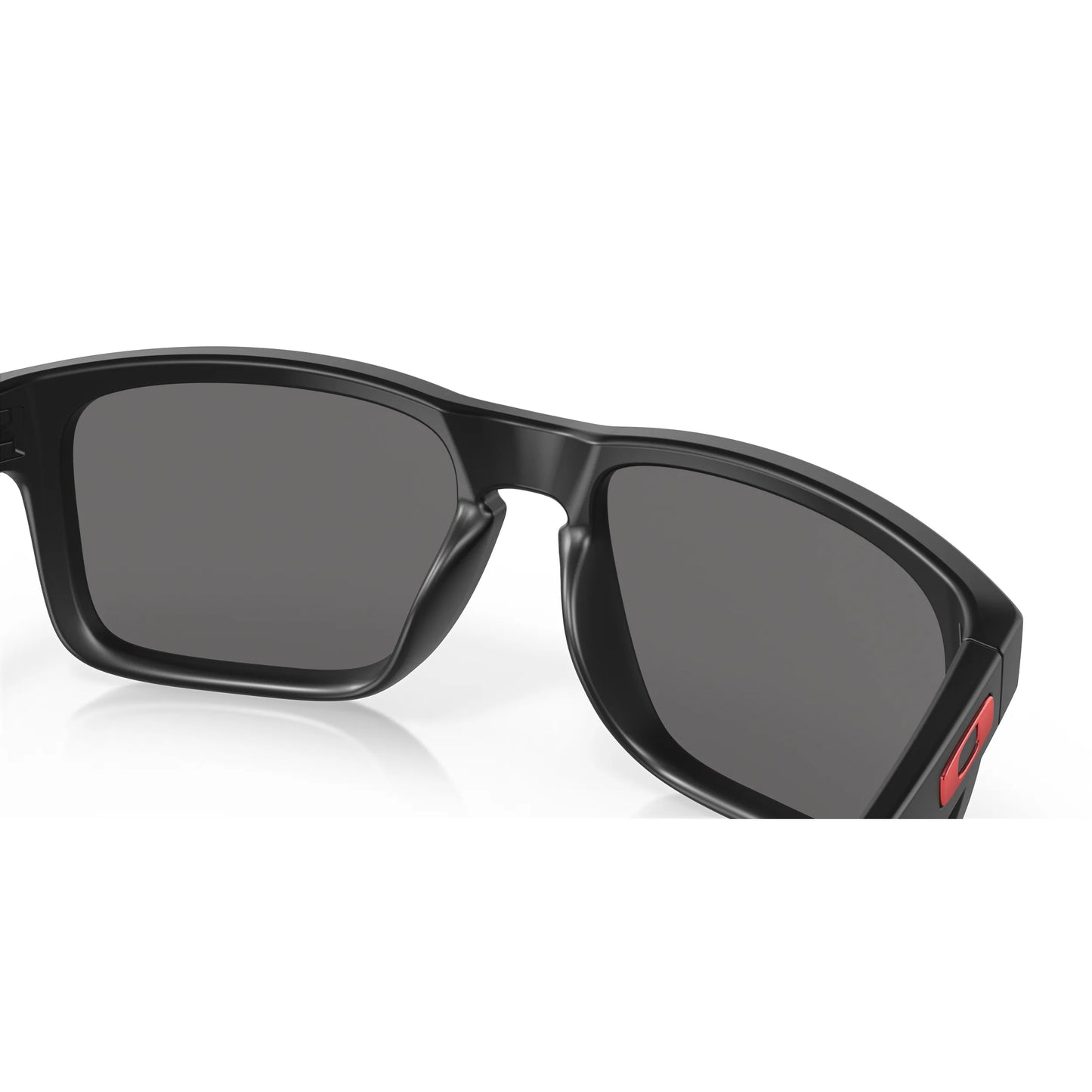 Occhiali da sole Oakley Holbrook OO9102 910236 Matte Black Red Iridium -dettagli4