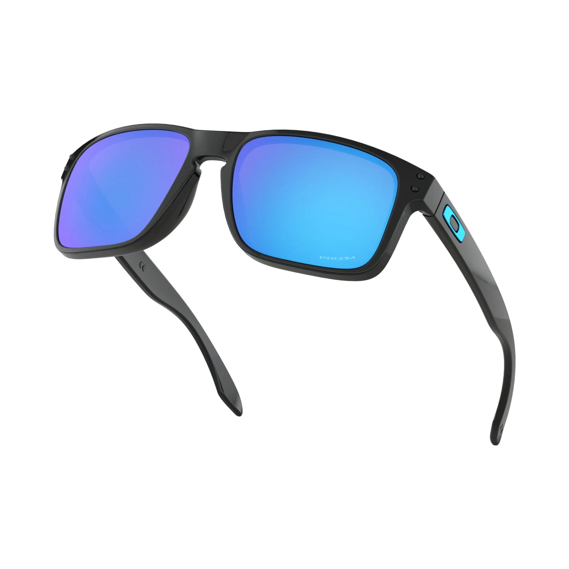 Occhiali da sole Oakley Holbrook OO9102 9102F5 Polished Black Prizm Sapphire -dettagli