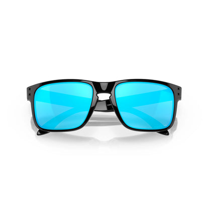 Occhiali da sole Oakley Holbrook OO9102 9102F5 Polished Black Prizm Sapphire -dettagli5