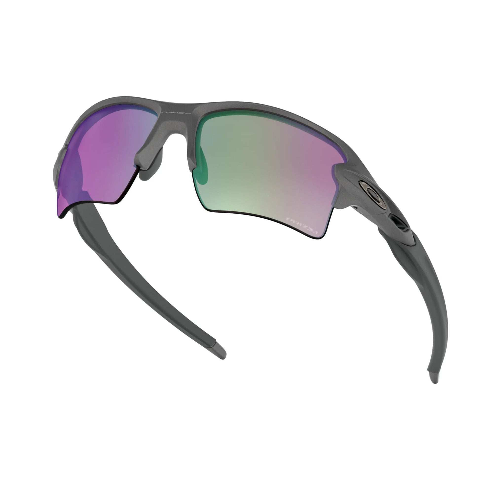Occhiali da sole Oakley Flak 2.0 XL OO9188 9188F3 Steel Prizm Road Jade -laterale