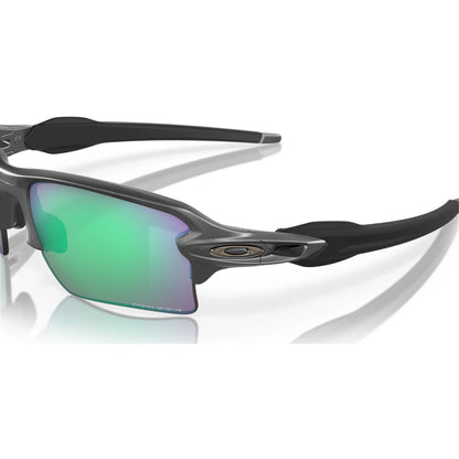 Occhiali da sole Oakley Flak 2.0 XL OO9188 9188F3 Steel Prizm Road Jade -dettagli1