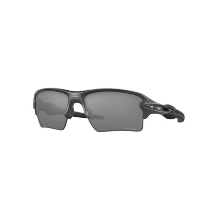 Occhiali da sole Oakley Flak 2.0 XL OO9188 9188F8 Steel Prizm Black Polarized -laterale