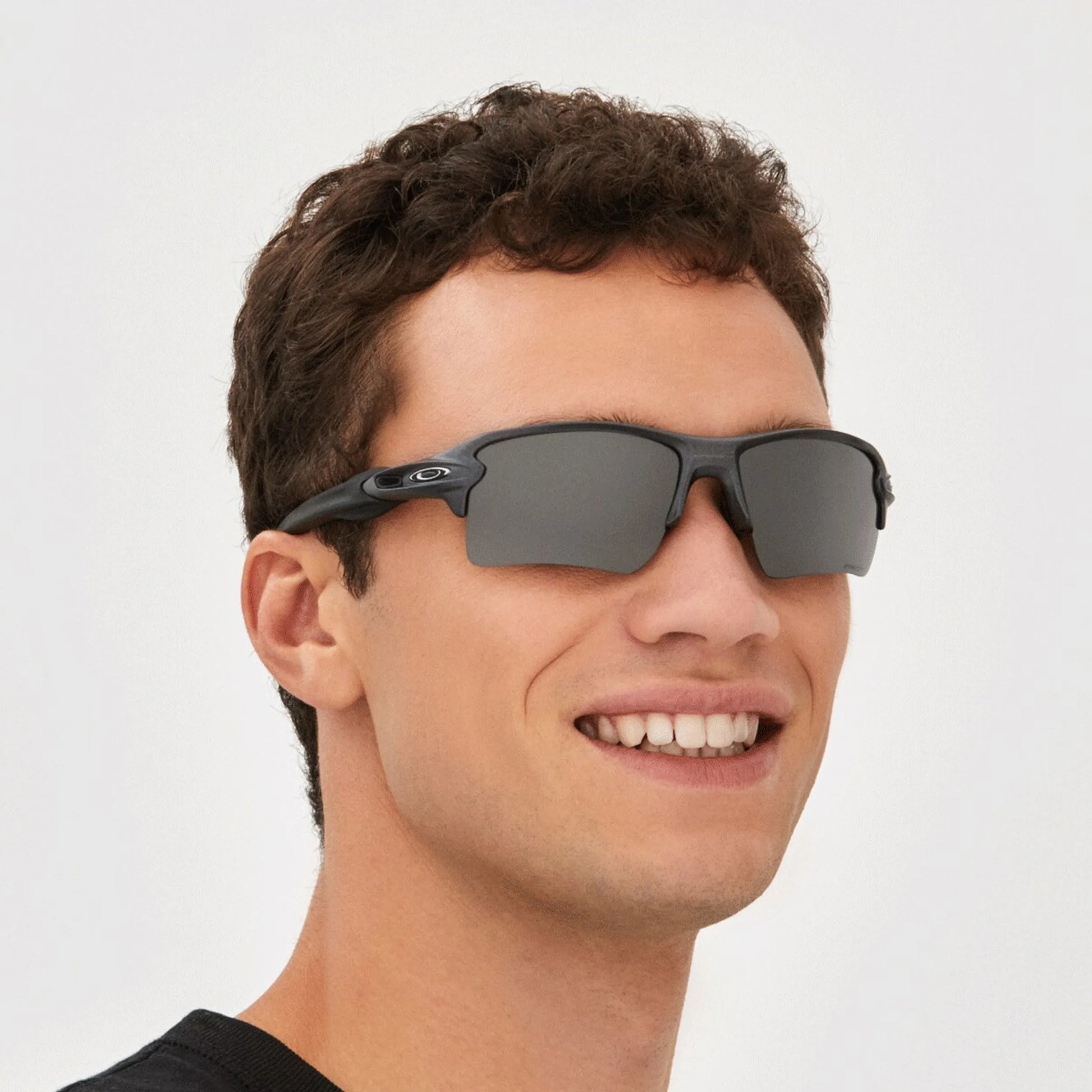 Occhiali da sole Oakley Flak 2.0 XL OO9188 9188F8 Steel Prizm Black Polarized -dettagli4