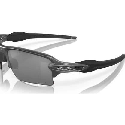 Occhiali da sole Oakley Flak 2.0 XL OO9188 9188F8 Steel Prizm Black Polarized -dettagli1