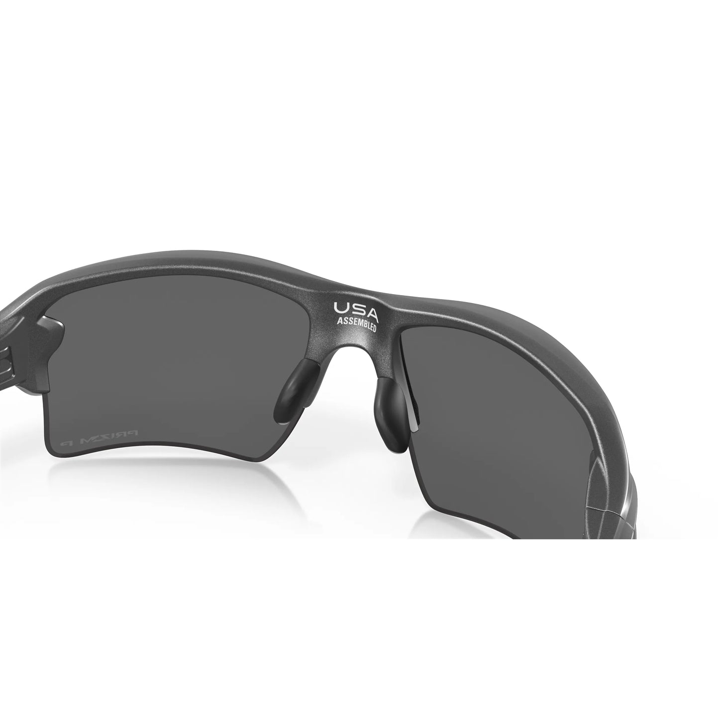 Occhiali da sole Oakley Flak 2.0 XL OO9188 9188F8 Steel Prizm Black Polarized -dettagli5