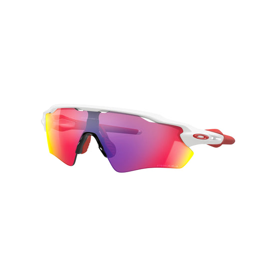 Occhiali da sole Oakley Radar EV Path OO9208 920805 Bianco Lucido rettangolari -laterale
