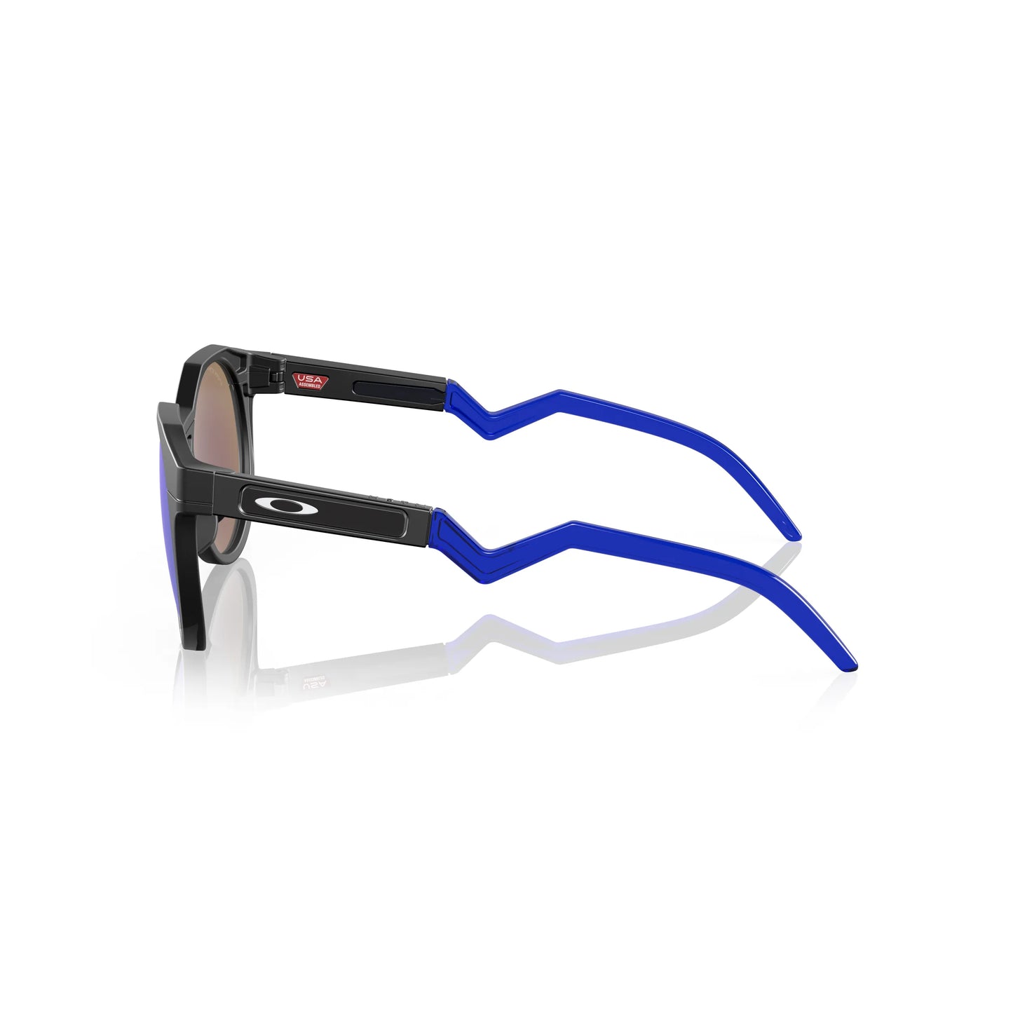 Occhiali da sole Oakley HSTN OO9242 924204 Nero Opaco Polarized rotondi