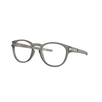 Occhiali da sole Oakley Latch OO9265 926532 Grey Ink Opaco Prizm Sapphire Polarized rotondi