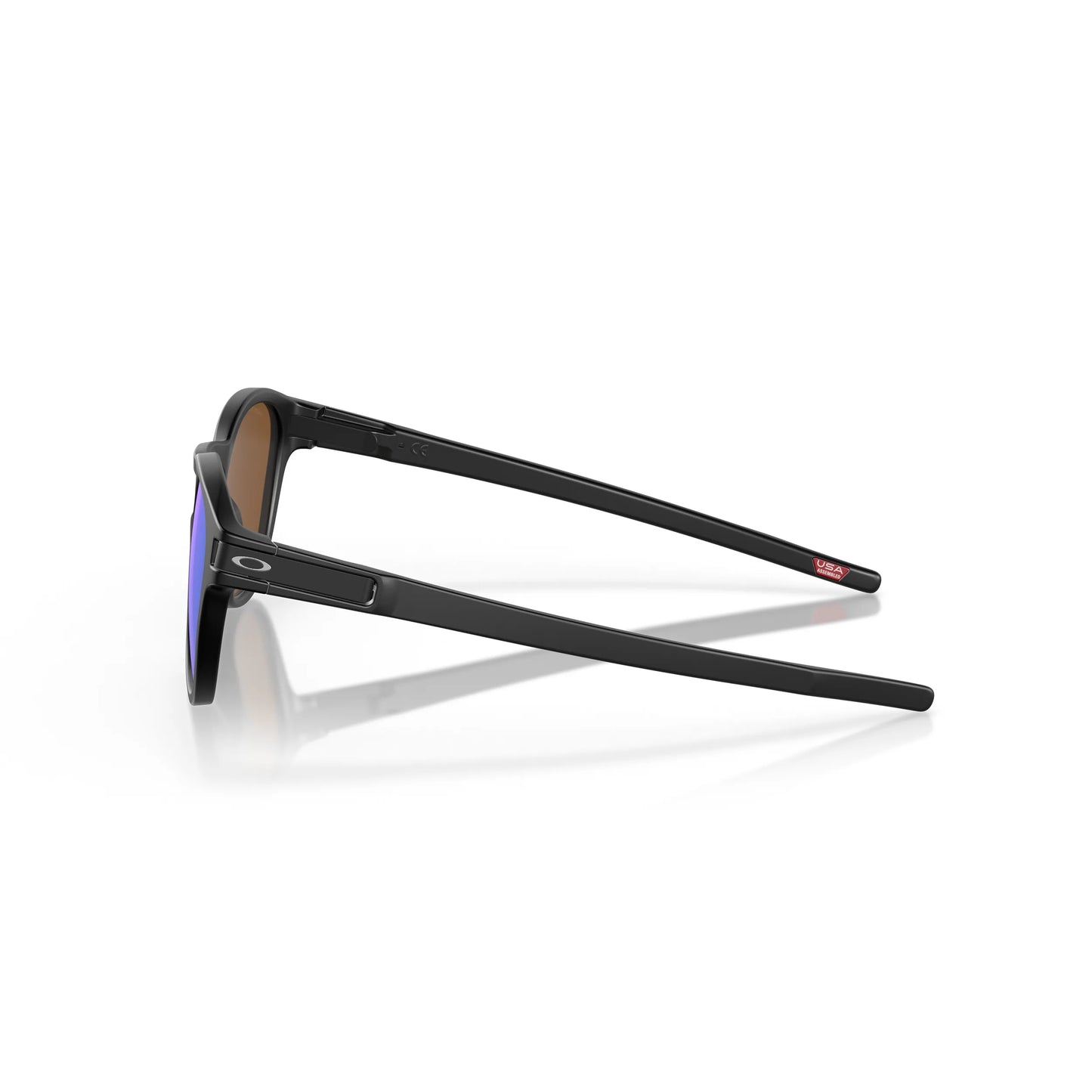 Occhiali da sole Oakley Latch OO9265 926555 Nero Opaco rotondi