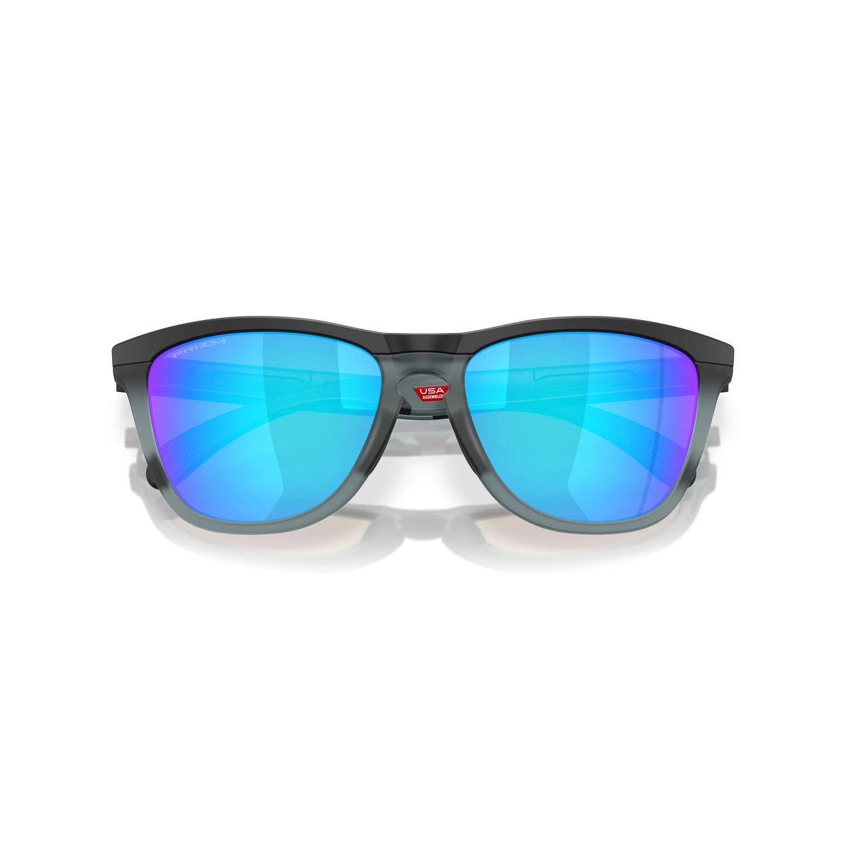 Occhiali da sole Oakley Frogskins Range OO9284 928419 Nero opaco rettangolare