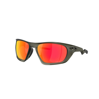 Occhiali da sole Oakley Lateralis OO9431 943104 Olive Ink Opaco rettangolari -laterale