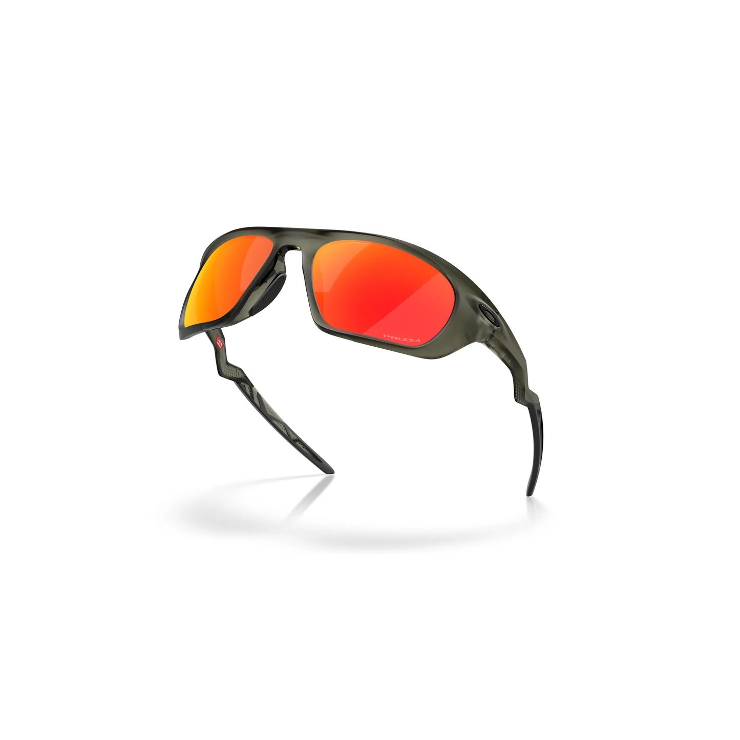Occhiali da sole Oakley Lateralis OO9431 943104 Olive Ink Opaco rettangolari -dettagli