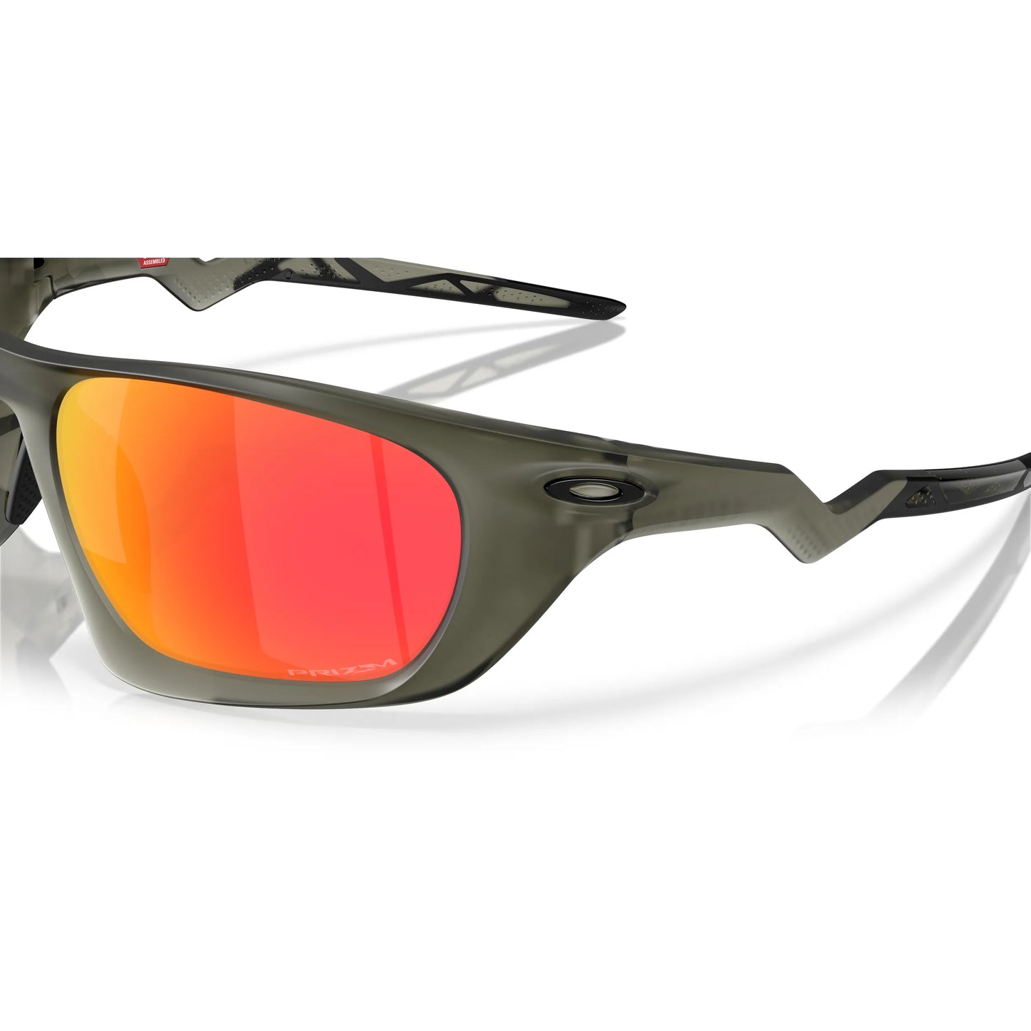 Occhiali da sole Oakley Lateralis OO9431 943104 Olive Ink Opaco rettangolari -dettagli1