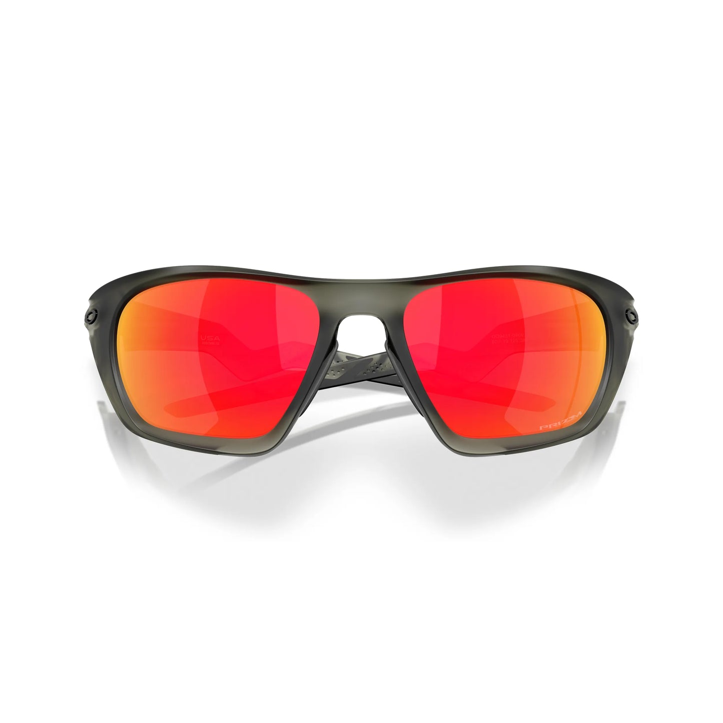 Occhiali da sole Oakley Lateralis OO9431 943104 Olive Ink Opaco rettangolari -dettagli4