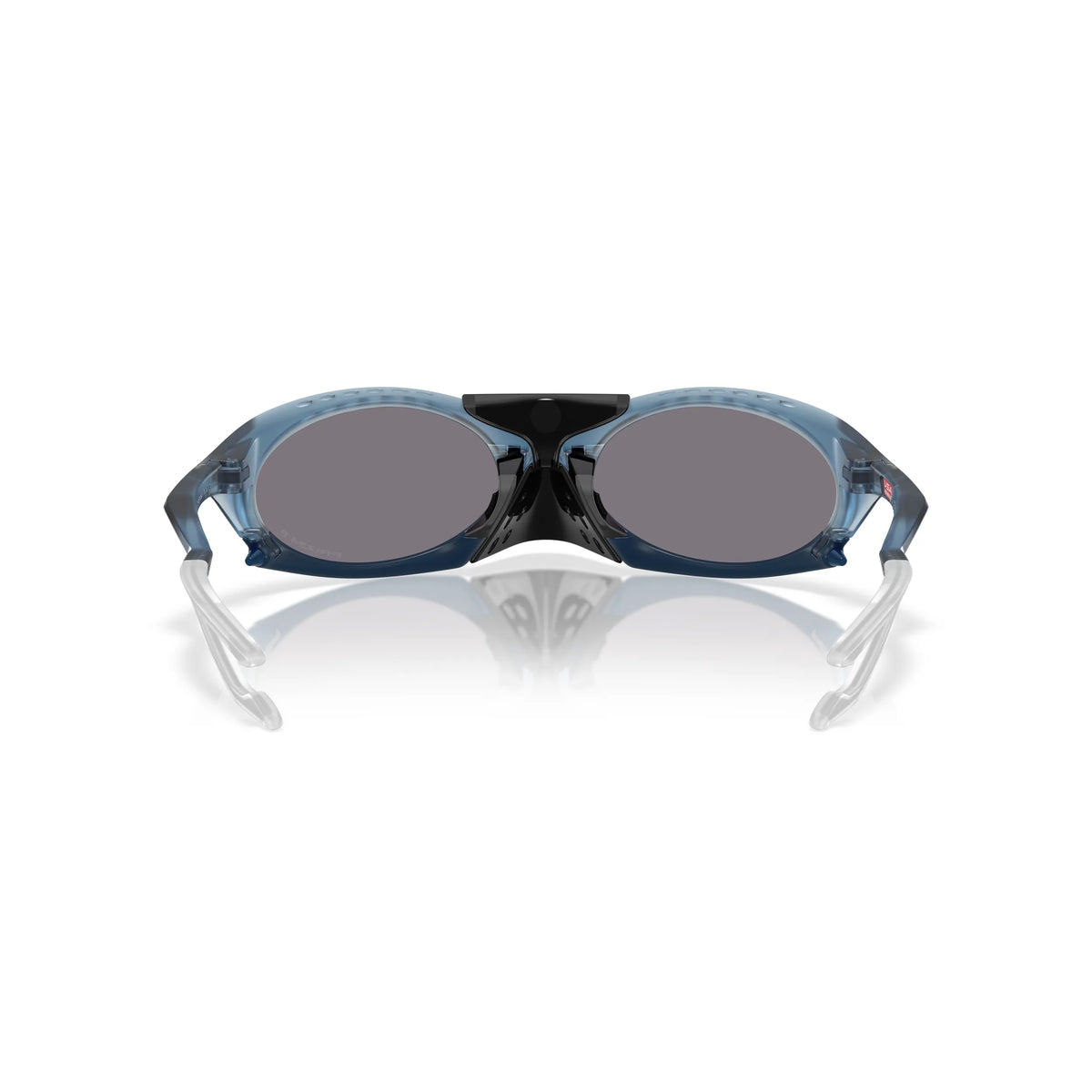 Occhiali da sole Oakley Plantaris OO9437 943709 Blue trasparente opaco -dettagli2