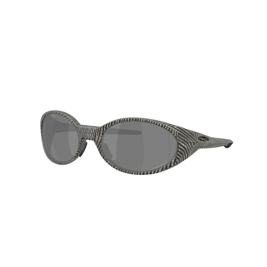 Occhiali da sole Oakley Eye Jacket Redux OO9438 943827 Inchiostro Grigio Opaco rettangolari -laterale