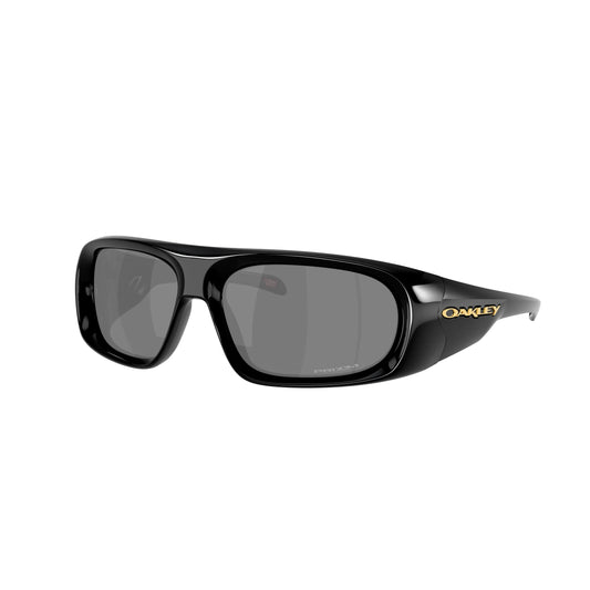 Occhiali da sole Oakley Belleville OO9491 949101 Nero Lucido rettangolari -laterale