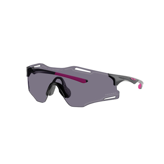 Occhiali da sole Oakley Cybr Zero OO9512D 951205 Grigio carbone lucido -laterale