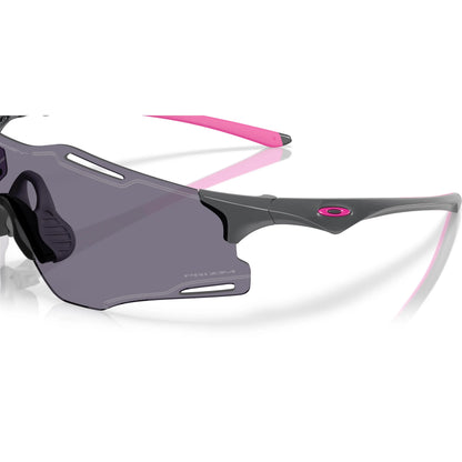 Occhiali da sole Oakley Cybr Zero OO9512D 951205 Grigio carbone lucido -dettagli1