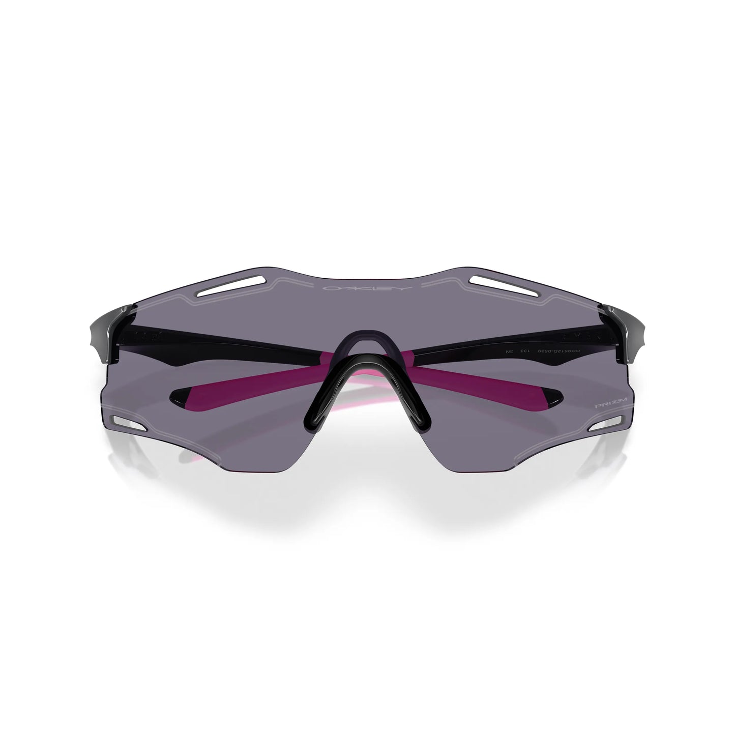 Occhiali da sole Oakley Cybr Zero OO9512D 951205 Grigio carbone lucido -dettagli5