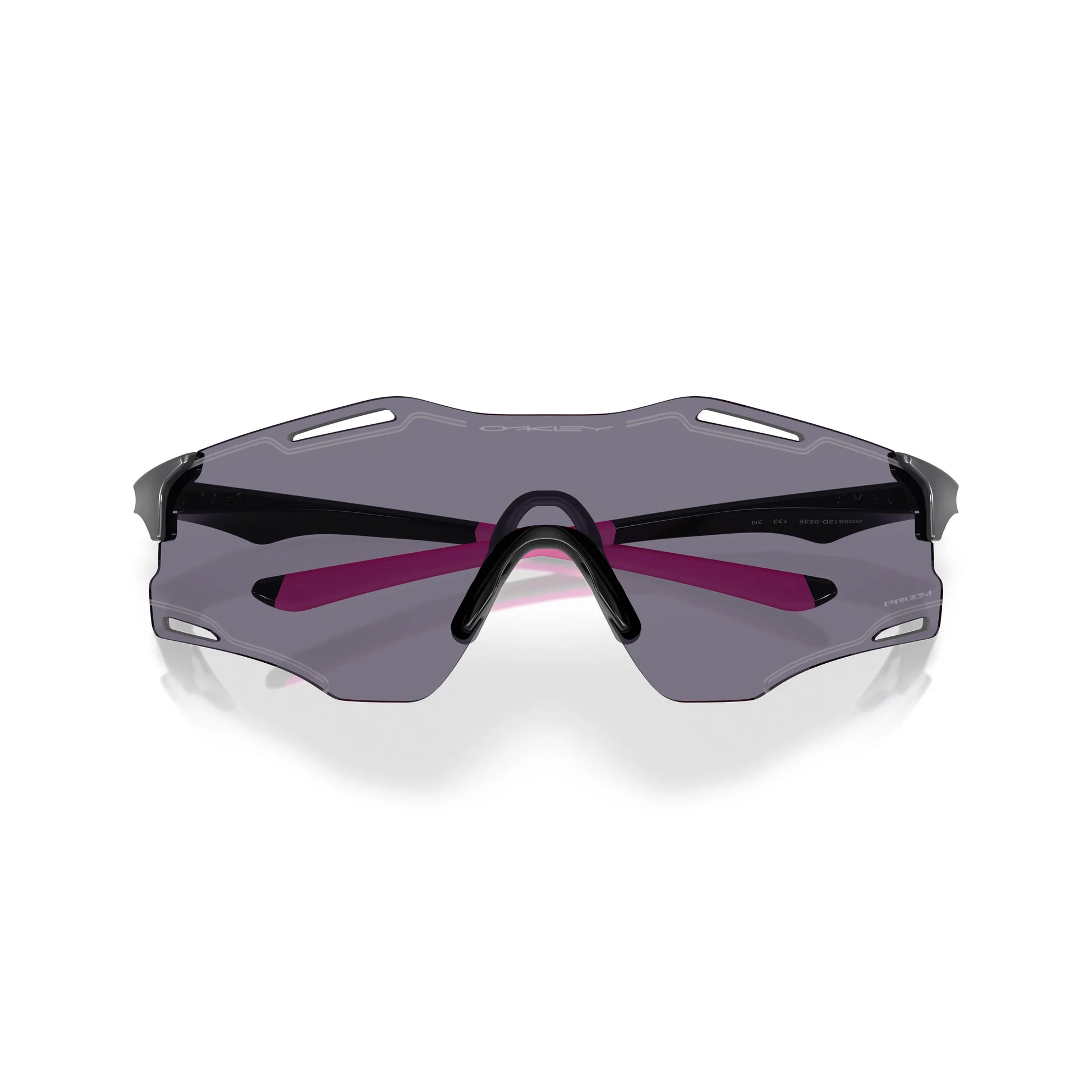 Occhiali da sole Oakley Cybr Zero OO9512D 951205 Grigio carbone lucido -dettagli5