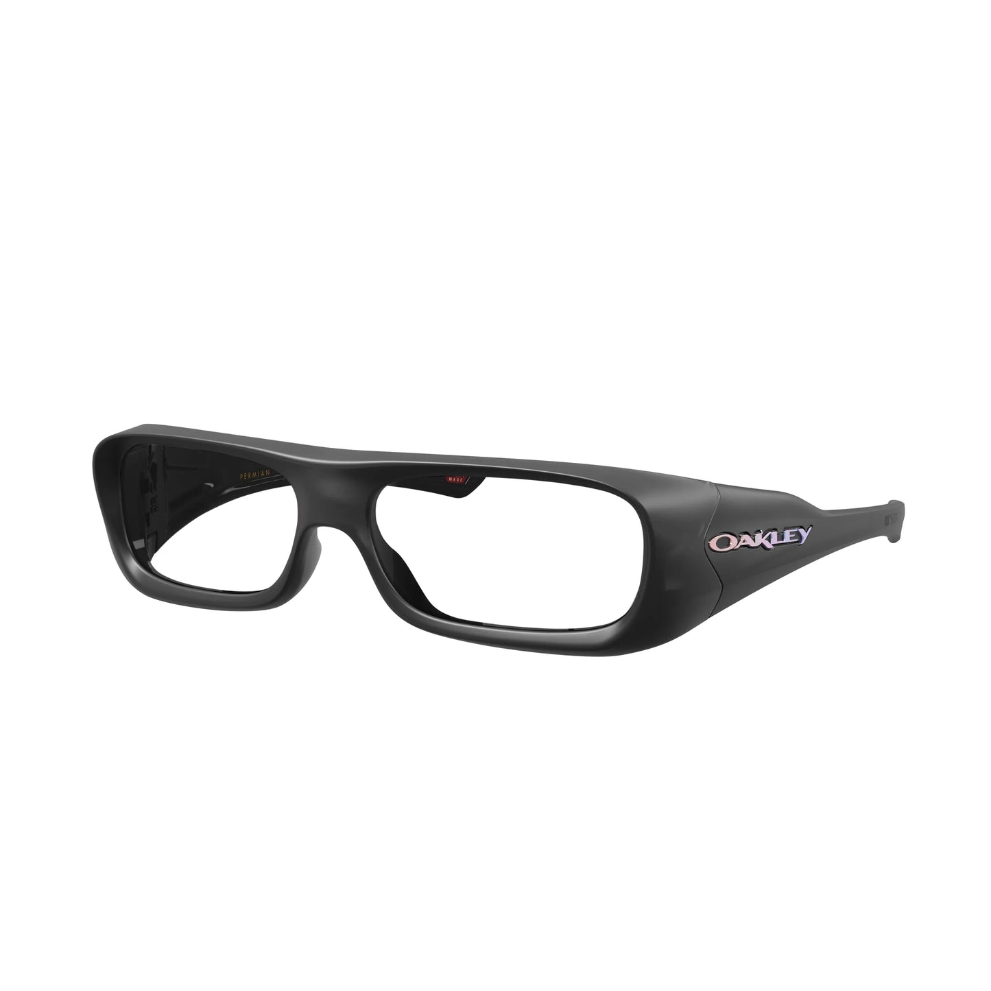 Occhiali da sole Oakley Permian OO9520 952007 Black Ink Opaco Violet rettangolari