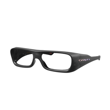 Occhiali da sole Oakley Permian OO9520 952007 Black Ink Opaco Violet rettangolari
