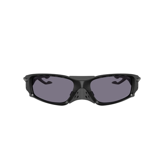 Occhiali da sole Oakley Plantaris Square OO9529 952901 Nero Opaco Prizm Grey rettangolari