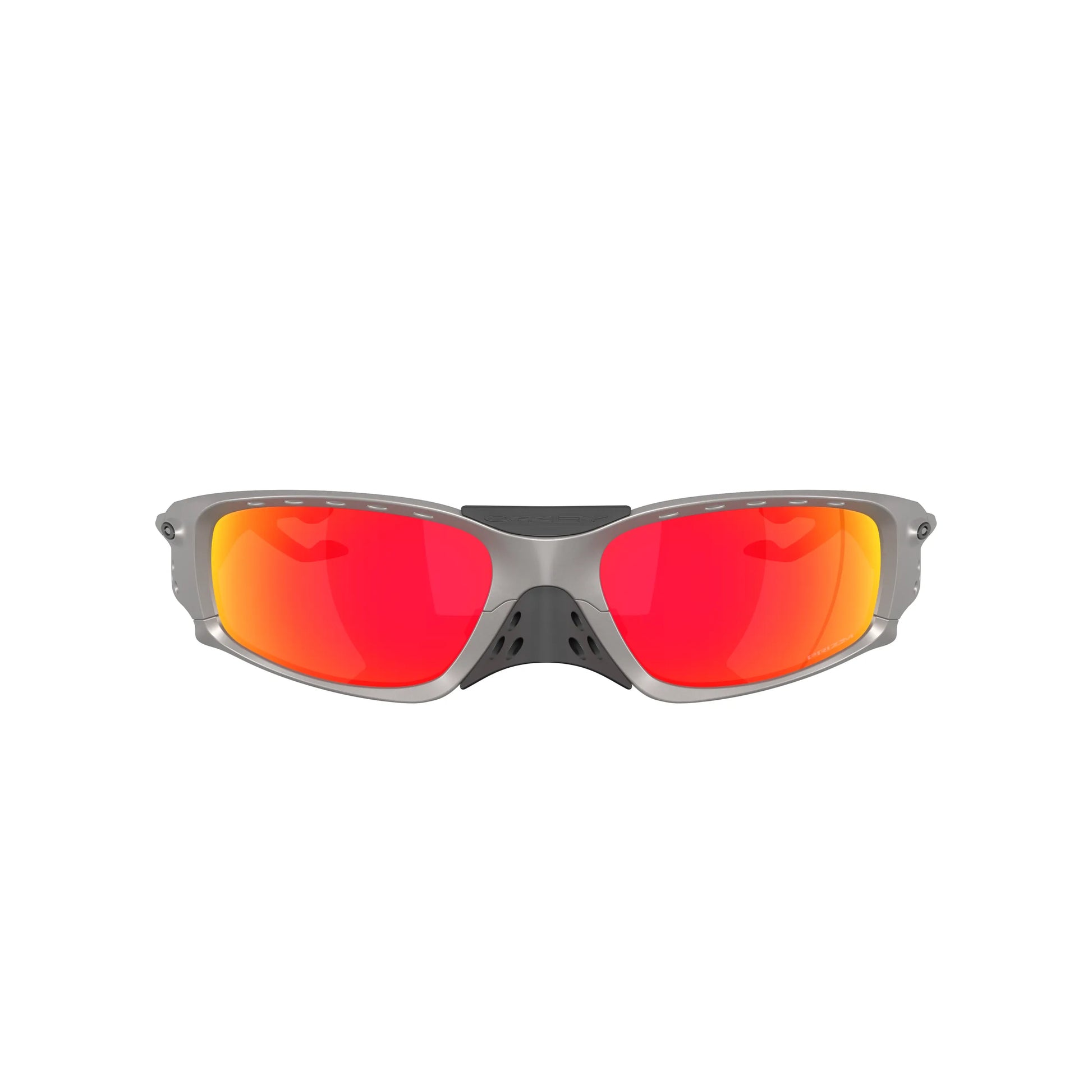 Occhiali da sole Oakley Plantaris Square OO9529 952905 Titanium Prizm Ruby