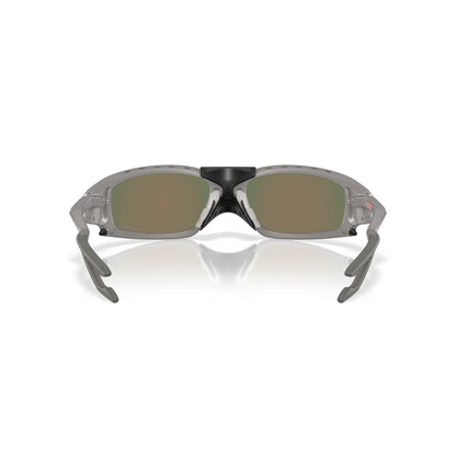 Occhiali da sole Oakley Plantaris Square OO9529 952905 Titanium Prizm Ruby -dettagli3