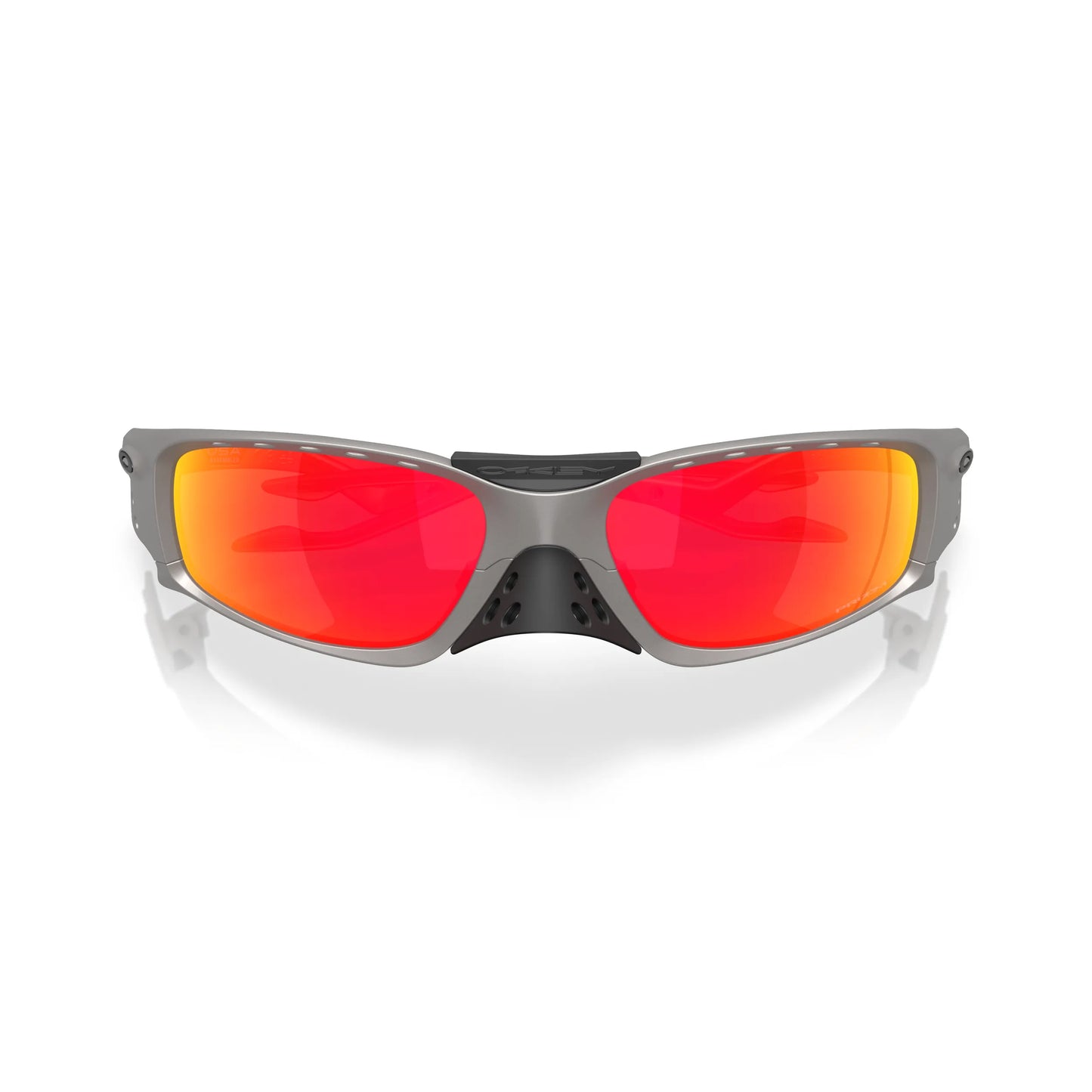 Occhiali da sole Oakley Plantaris Square OO9529 952905 Titanium Prizm Ruby -dettagli5