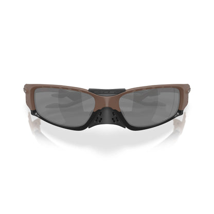 Occhiali da sole Oakley Plantaris Square OO9529 952906 Mogano Prizm Black -dettagli5