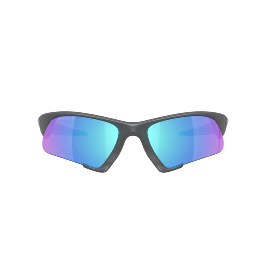 Occhiali da sole Oakley Suture Jacket OO9532 953202 Carbonio Opaco Prizm Sapphire Polarized avvolgenti