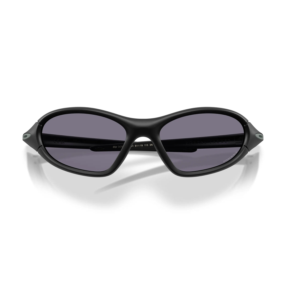 Occhiali da sole Oakley Portal Jacket OO9536 953601 Nero opaco ovale