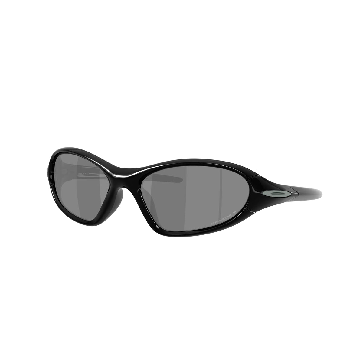 Occhiali da sole Oakley Portal Jacket OO9536 953609 Nero lucido polarizzati avvolgente