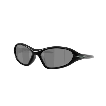 Occhiali da sole Oakley Portal Jacket OO9536 953609 Nero lucido polarizzati avvolgente