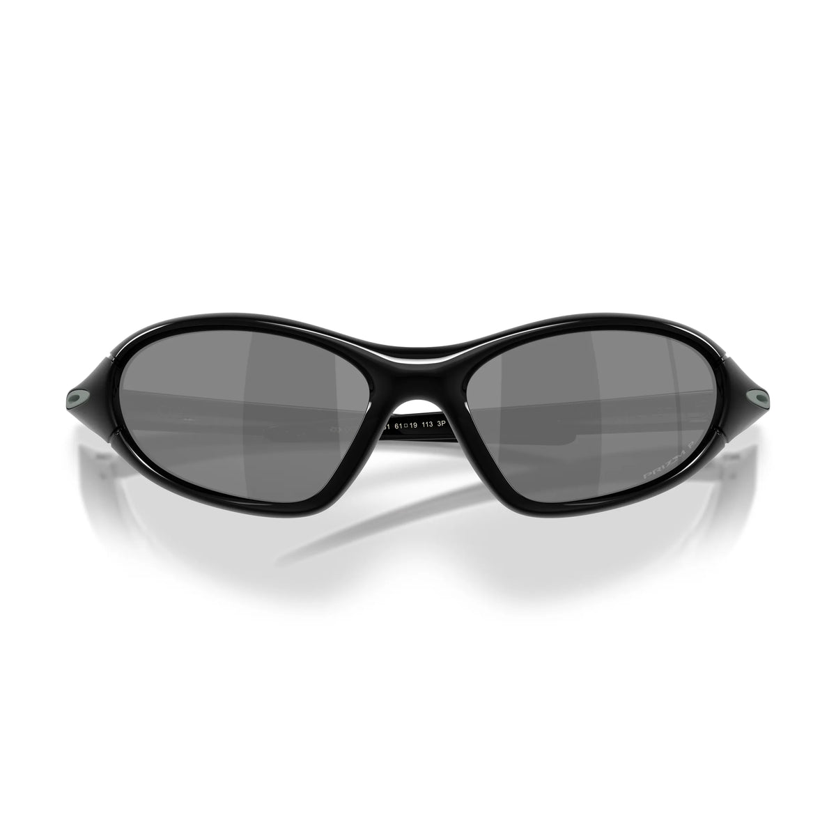 Occhiali da sole Oakley Portal Jacket OO9536 953609 Nero lucido polarizzati avvolgente