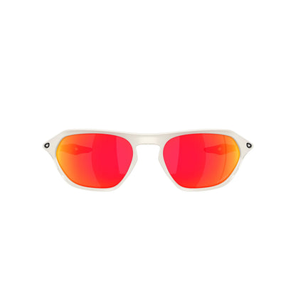 Occhiali da sole Oakley Cage Jacket OO9537 953705 Matt mist rettangolare