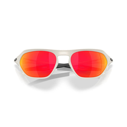 Occhiali da sole Oakley Cage Jacket OO9537 953705 Matt mist rettangolare
