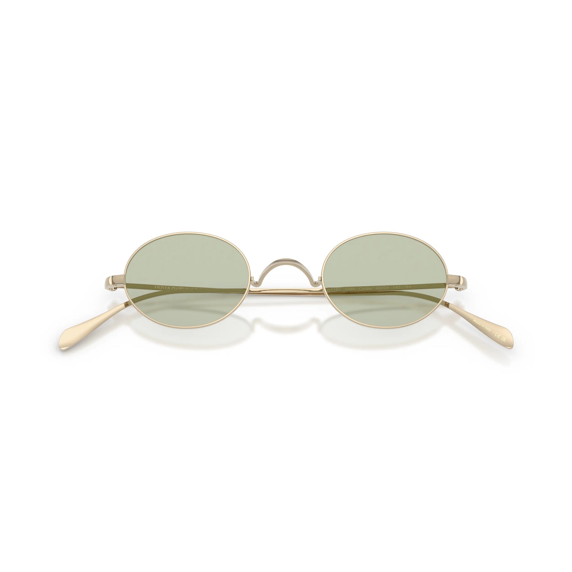Occhiali da sole Oliver Peoples Calidor OV1185 5344 Gold rotondi -dettagli3