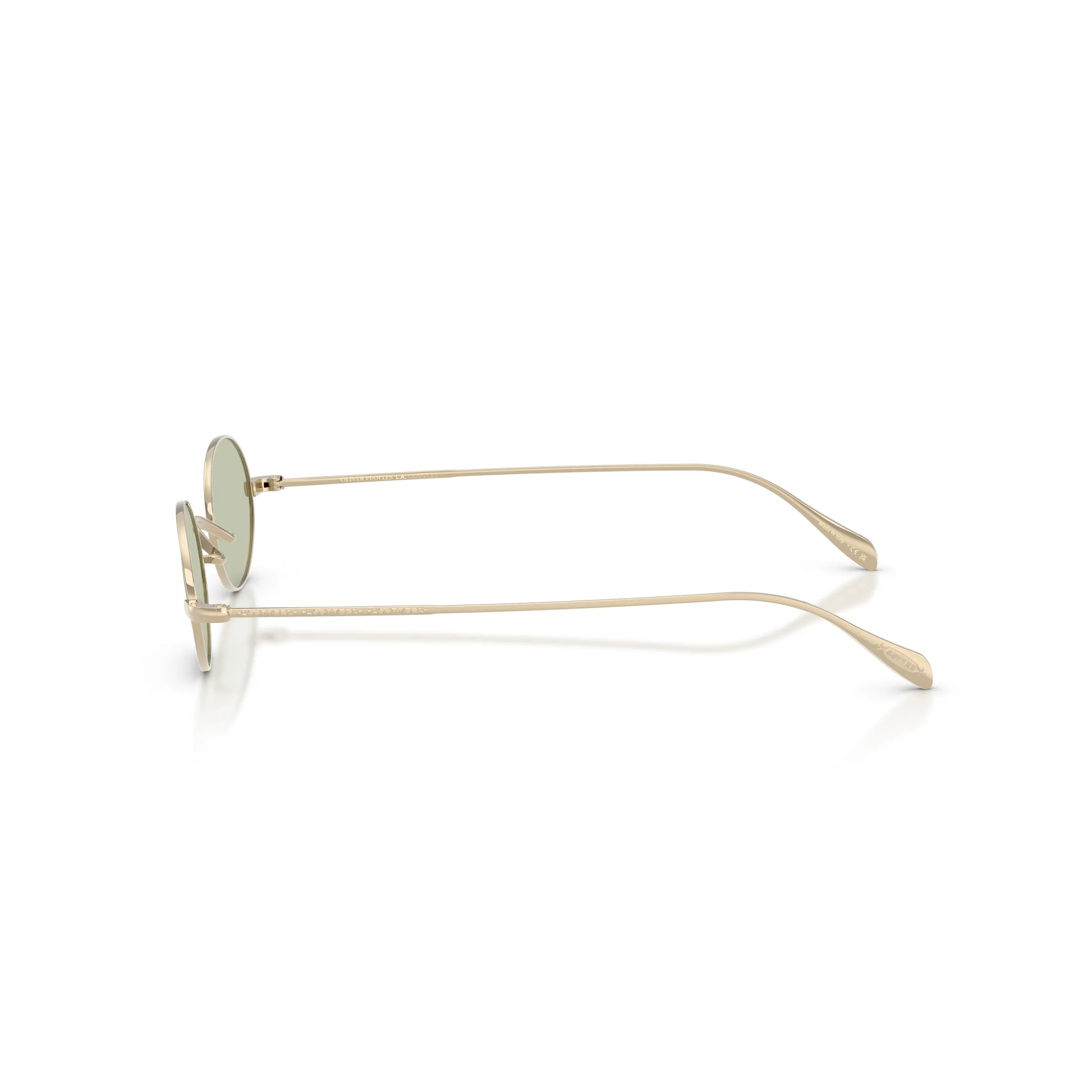 Occhiali da sole Oliver Peoples Calidor OV1185 5344 Gold rotondi -dettagli