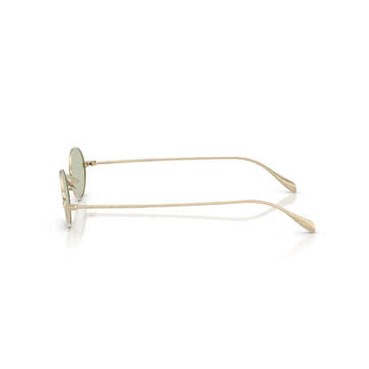 Occhiali da sole Oliver Peoples Calidor OV1185 5344 Gold rotondi -dettagli
