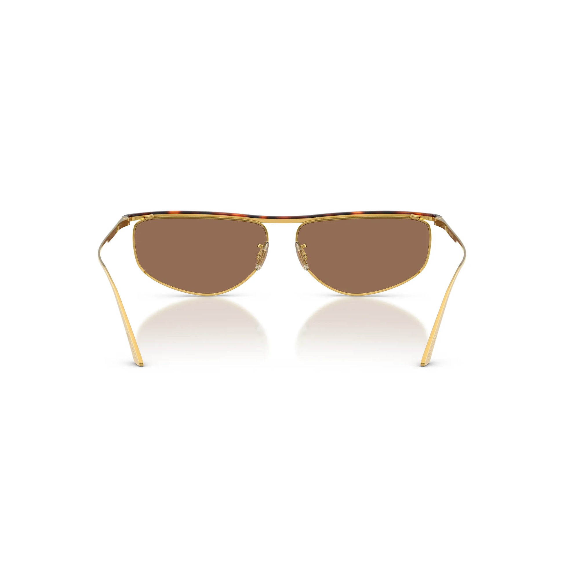 Occhiali da sole Oliver Peoples 1986C OV1367S 533273 Gold geometrico -dettagli1
