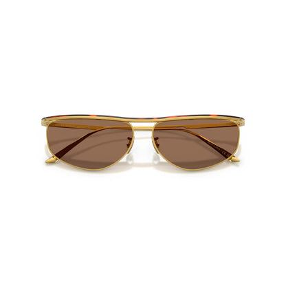 Occhiali da sole Oliver Peoples 1986C OV1367S 533273 Gold geometrico -dettagli3