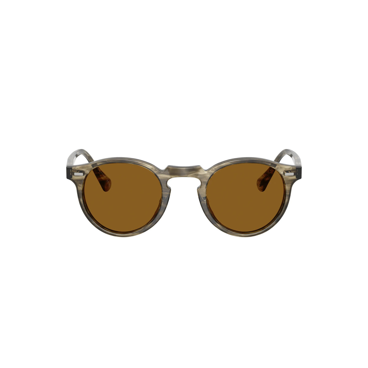 Lunettes de soleil Oliver Peoples Gregory Peck Sun OV5217S 173553 Bark vert olive tendre phantos