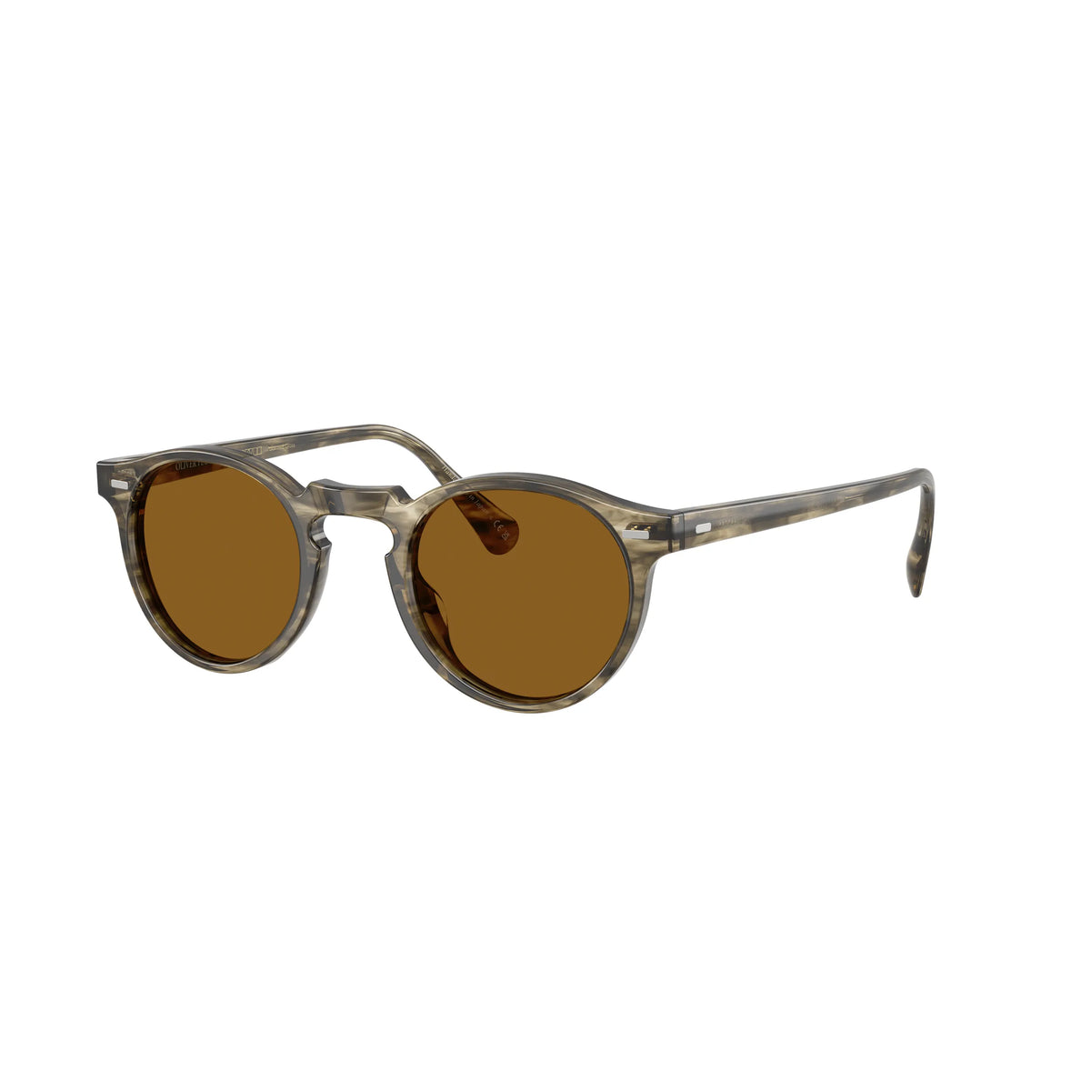 Lunettes de soleil Oliver Peoples Gregory Peck Sun OV5217S 173553 Bark vert olive tendre phantos