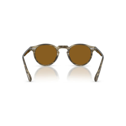 Lunettes de soleil Oliver Peoples Gregory Peck Sun OV5217S 173553 Bark vert olive tendre phantos