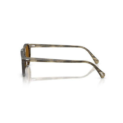 Lunettes de soleil Oliver Peoples Gregory Peck Sun OV5217S 173553 Bark vert olive tendre phantos
