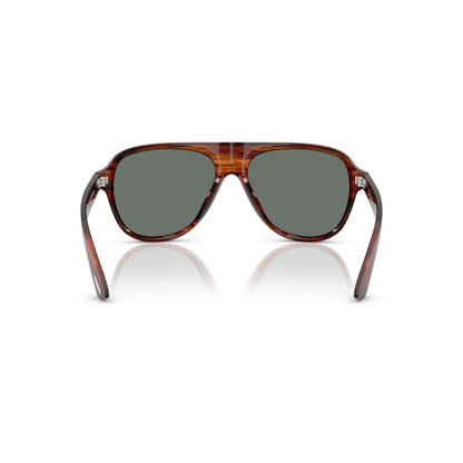 Occhiali da sole Oliver Peoples Paul Newman OV5581SU 1721W5 Dark Amber Royal Blue aviator -dettagli1