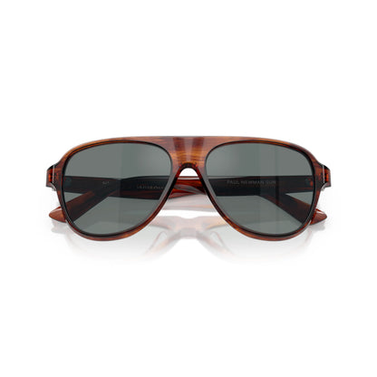 Occhiali da sole Oliver Peoples Paul Newman OV5581SU 1721W5 Dark Amber Royal Blue aviator -dettagli2
